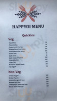 Happyoi menu