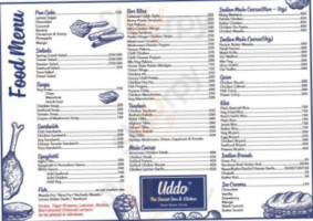Uddo Life Sunset Bar Restaurant menu