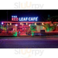 The Red Leaf Cafe outside
