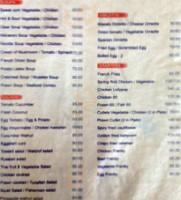 Daily Bread menu