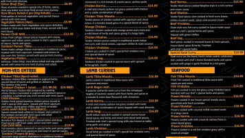 Delhicious Indian And Cafe menu