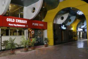 Gold Embassy Pure Veg outside