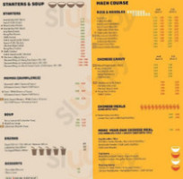 Wok Express menu