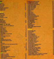 Prithvi Bar Restaurant menu