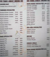 Chhikara Changezi Chicken menu