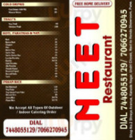 Neet menu