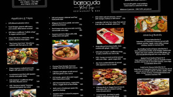 Barracuda Roof Top Restaurant Bar food
