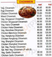 Sai Fast Food menu