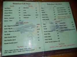 Shakahaar menu