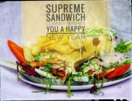 Supreme Sandwich Corner food