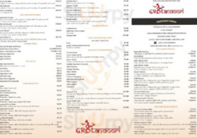 Gr8 Tandoori Indian menu