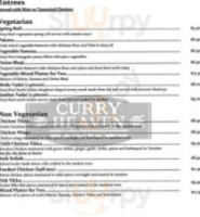 Curry Heaven Petone menu