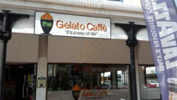 The Gelato Caffe outside