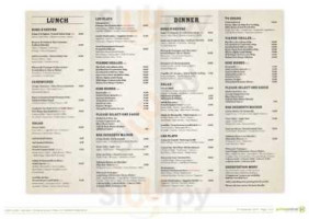 Left Bank Bistro menu