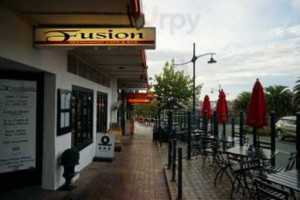 Fusion Restaurant, Cafe Bar outside