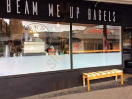 Beam Me Up Bagels outside