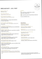 Salted Caramel Coffee & Eatery menu