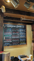 The Quarrymans Arms menu