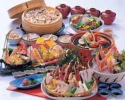 かに Liào Lǐ Bāng Sōng Jiǎ Luó Běn Diàn food