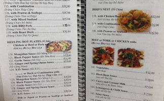 Vinh Ha Long Vietnamese Restaurant menu