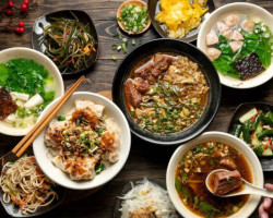 Jìn Xiǎng Shí Shǒu Gōng Miàn Rè Hé Diàn food
