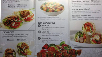 Skewerz Kebabz food