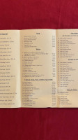The Golden Emporer menu