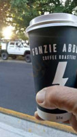 Fonzie Abbott Espresso outside