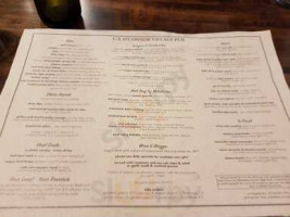 Cy O'connor Village Pub menu