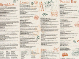 Vito’s Cucina Ascot menu