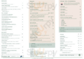 Cafe One Two Nine At Strathmore menu