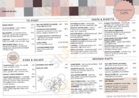 Basilico Windsor menu