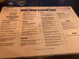 Minh Minh Saigon Soul menu