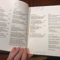 The Lord Alfred Paddington menu