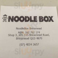 Noodle Box Brinsmead outside