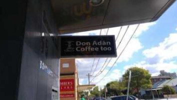 Don Adan Coffee Too outside