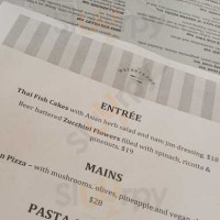 Waterfront Store And Cafe menu