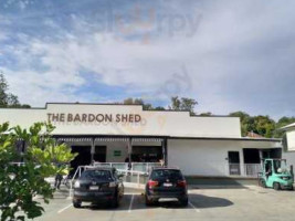The Barton Shed outside