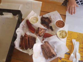 Frank's Barbecue Texas Smokehouse food