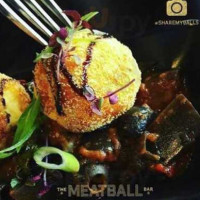 The Meatball Bar food