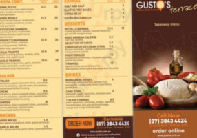 Gusto's Pizza food