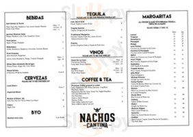 Nachos Mexican Cantina menu
