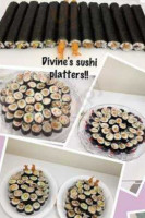 Divine Noodles Sushi food