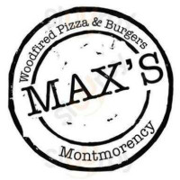 Max's Woodfired Pizza Burgers inside