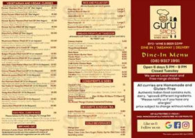 Guru Spices Indian Cuisine food