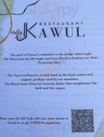 Kawul food