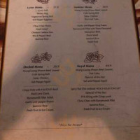 Atom Thai menu