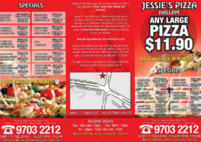 Jessie's Pizza food