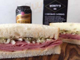Montys Hot Sandwich Shop food