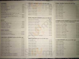 Deng's Diner menu